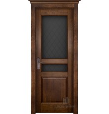 Дверь межкомнатная Гармония ПО, цвет: античный орех
