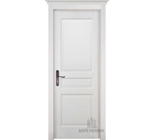 Дверь межкомнатная Гармония ПГ, цвет: эмаль белая