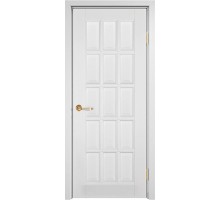 Дверь межкомнатная Лондон 2 ПГ, цвет: белая эмаль