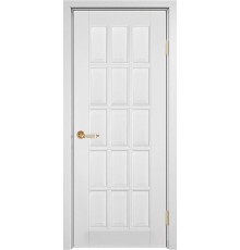 Дверь межкомнатная Лондон 2 ПГ, цвет: белая эмаль