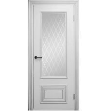 Межкомнатная дверь Ирен белая эмаль ПО
