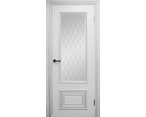 Межкомнатная дверь Ирен белая эмаль ПО
