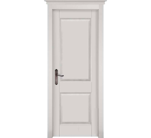 Дверь межкомнатная Элегия ПГ, цвет: эмаль белая эмаль