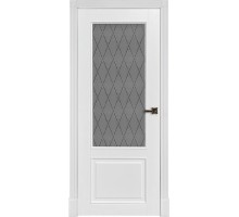 Межкомнатная дверь Классик 4 ПО, цвет:  эмаль белая RAL 9003